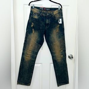 New South-pole Slim Straight Men’s Jeans Size 30/32